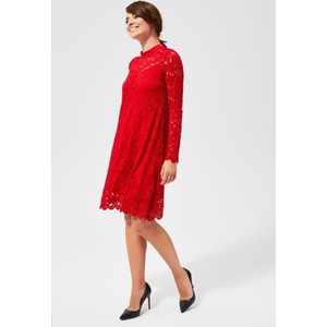 Czerwona sukienka Moodo.pl mini
