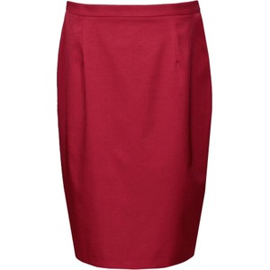 Czerwona spódnica - (#fokus z tkaniny w stylu klasycznym