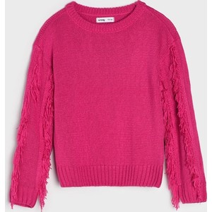 Różowy sweter Sinsay