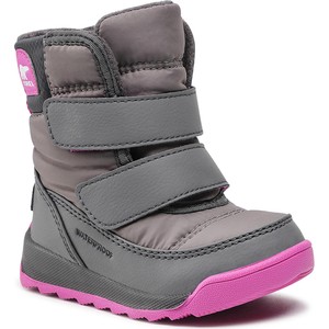 Buty dziecięce zimowe Sorel na rzepy