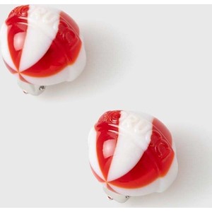 Fiorucci klipsy Red And White Mini Lollipop Earrings U01FPAJE145PT01RD02