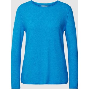 Niebieski sweter Brax z wełny