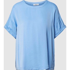 T-shirt Peek&Cloppenburg z okrągłym dekoltem z krótkim rękawem w stylu casual
