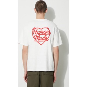 T-shirt Human Made z bawełny z krótkim rękawem z nadrukiem