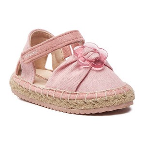 Różowe buciki niemowlęce Mayoral dla dziewczynek