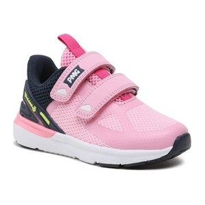 Różowe buty sportowe dziecięce Primigi dla dziewczynek na rzepy