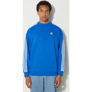 Niebieska bluza Adidas Originals w sportowym stylu