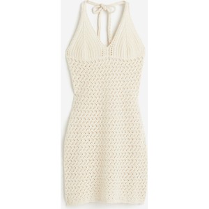Sukienka H & M mini z dekoltem w kształcie litery v w stylu casual