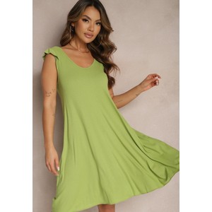 Zielona sukienka Renee na ramiączkach