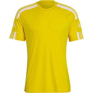 T-shirt Adidas w sportowym stylu z krótkim rękawem z dżerseju
