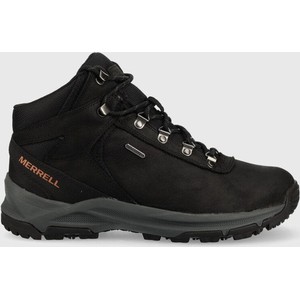 Czarne buty trekkingowe Merrell
