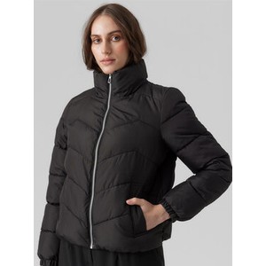Czarna kurtka Vero Moda w stylu casual bez kaptura krótka