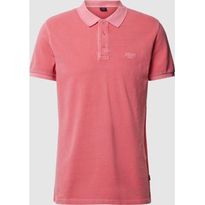 Różowy t-shirt Joop! z krótkim rękawem