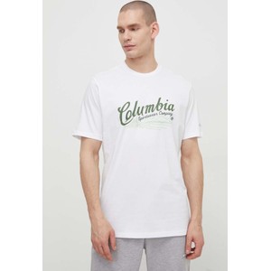 T-shirt Columbia z krótkim rękawem w młodzieżowym stylu
