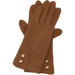 Brązowe rękawiczki Ralph Lauren
