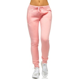 Różowe spodnie sportowe Denley