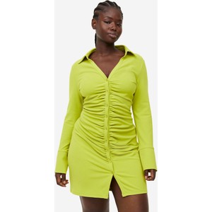 Zielona sukienka H & M z dżerseju