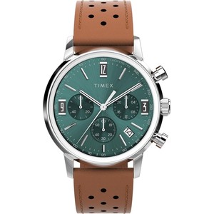 Zegarek Timex Marlin Chronograph TW2W10100 Green/Brown