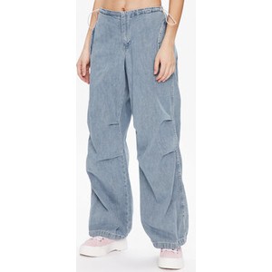Granatowe spodnie Bdg Urban Outfitters