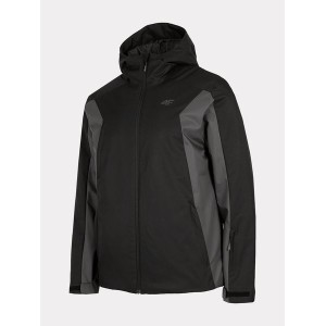 Czarna kurtka 4F w sportowym stylu