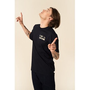 Czarny t-shirt Outhorn w młodzieżowym stylu z krótkim rękawem