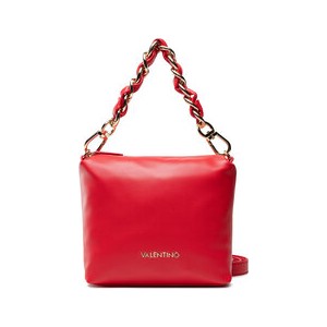 Czerwona torebka Valentino średnia na ramię w młodzieżowym stylu