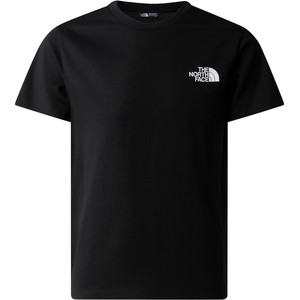 Czarny t-shirt The North Face z wełny w stylu casual