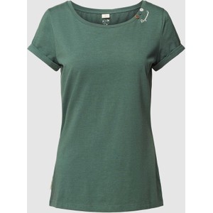 Zielony t-shirt Ragwear z bawełny