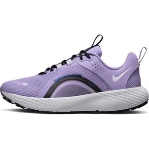 Fioletowe buty sportowe Nike sznurowane