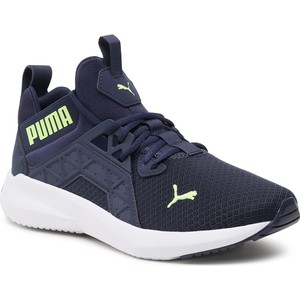 Granatowe buty sportowe Puma sznurowane