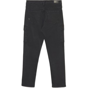 Czarne spodnie Cropp z jeansu