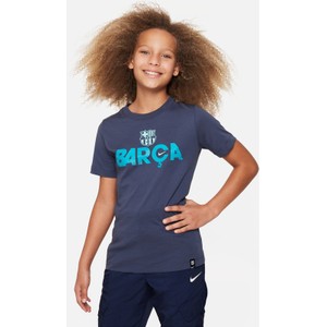Koszulka dziecięca Nike z krótkim rękawem dla chłopców z bawełny