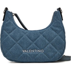 Niebieska torebka Valentino na ramię matowa