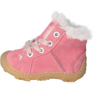 Różowe buty dziecięce zimowe Pepino