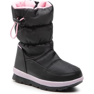 Czarne buty dziecięce zimowe GARVALIN