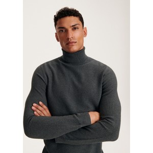 Sweter Reserved w stylu casual z golfem z bawełny