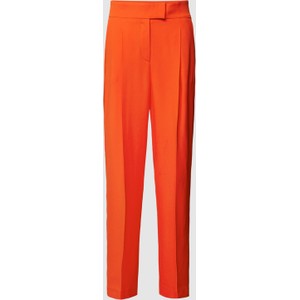 Pomarańczowe spodnie Hugo Boss