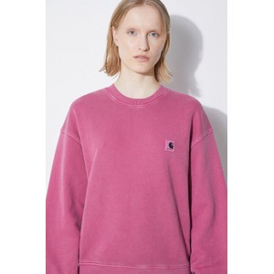 Różowa bluza Carhartt WIP z bawełny