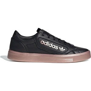 Czarne buty sportowe Adidas Originals sznurowane