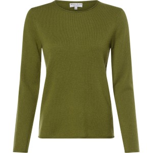Zielony sweter Marie Lund w stylu casual z kaszmiru