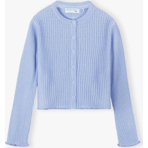 Niebieski sweter Max & Mia By 5.10.15. z dzianiny