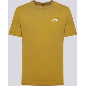 Żółty t-shirt Nike w street stylu