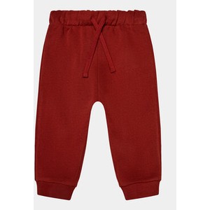 Czerwone spodnie dziecięce United Colors Of Benetton