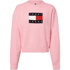 Różowy sweter Tommy Jeans
