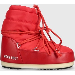 Czerwone śniegowce Moon Boot