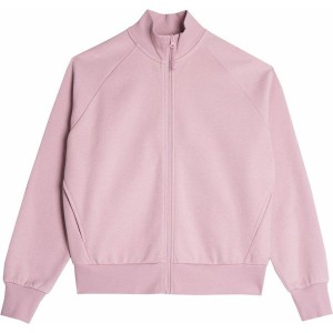 Różowa bluza 4F z bawełny w sportowym stylu