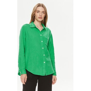 Zielona koszula Gap w stylu casual