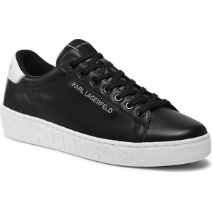 Sneakersy KARL LAGERFELD - KL51019 Black Lthr