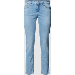 Niebieskie jeansy Liu-Jo z bawełny