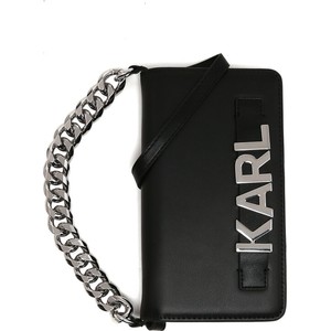 Karl Lagerfeld Etui na telefon IPHONE 12 PRO MAX | z dodatkiem skóry